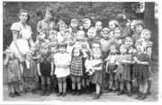 Mama Kempa and the children in 1952